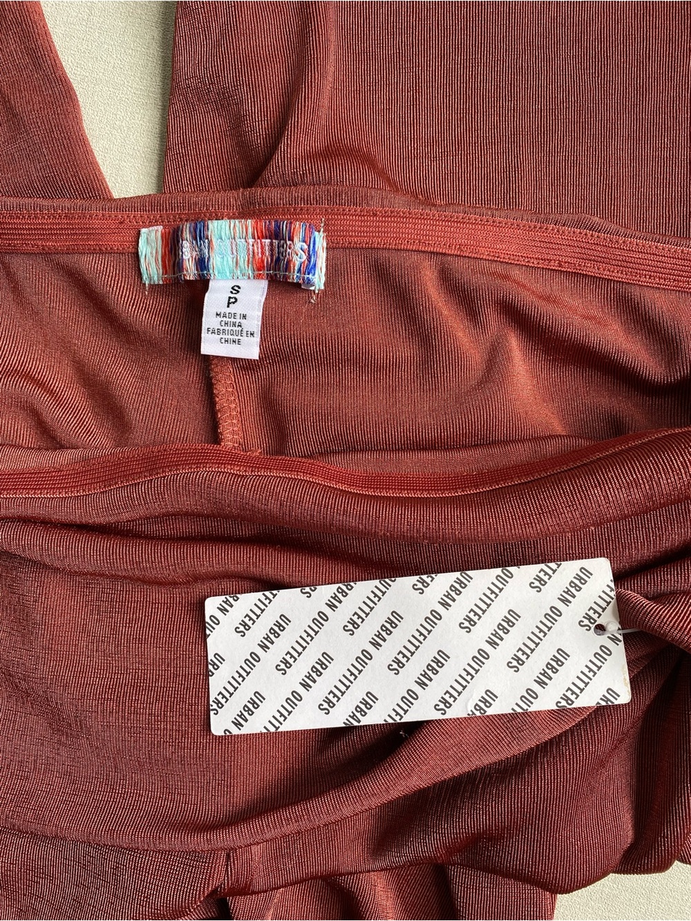 NWT Urban Outfitters Women’s Flared Cut Pants Size S Y2K Fold Over - Picture 12 of 14